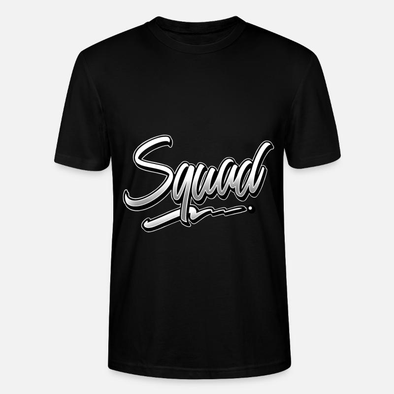 Squad - Stanley/Stella Unisex Bio-T-Shirt CRAFTER - Schwarz