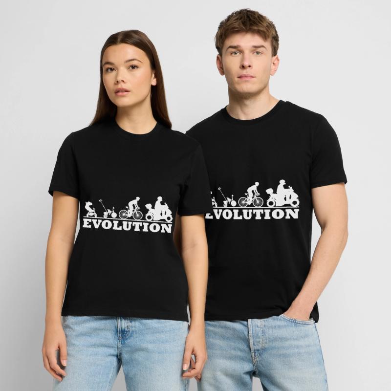 Motorroller Rollerfahrer - Evolution Stanley/Stella Unisex Bio-T-Shirt CRAFTER