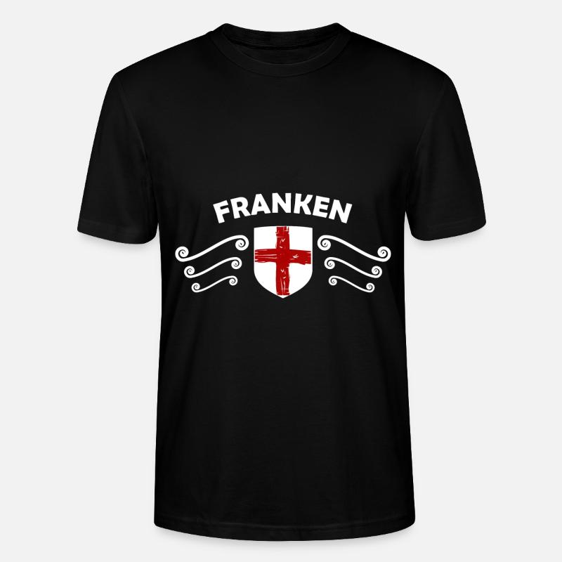 Frankowie - Ekologiczna koszulka typu unisex Stanley/Stella CRAFTER - czarny