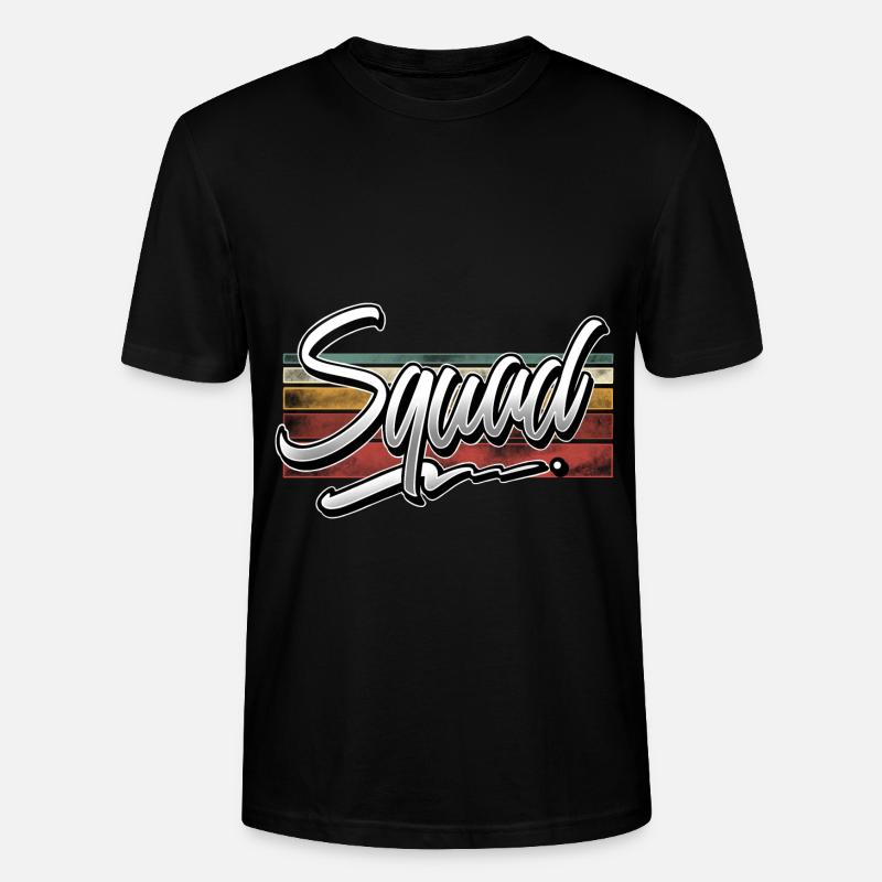Squad - Stanley/Stella Unisex Bio-T-Shirt CRAFTER - Schwarz