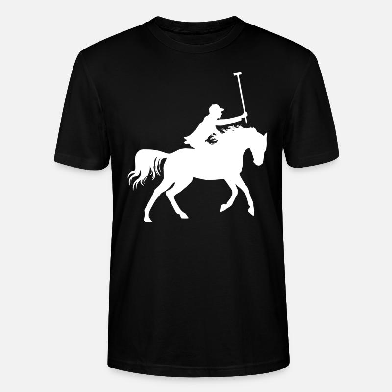 Polo - Stanley/Stella Unisex Bio-T-Shirt CRAFTER - Schwarz