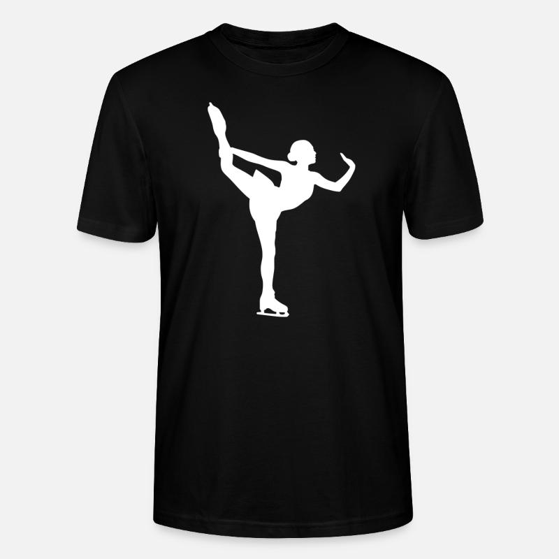 Eisläuferin - Stanley/Stella Unisex Bio-T-Shirt CRAFTER - Schwarz
