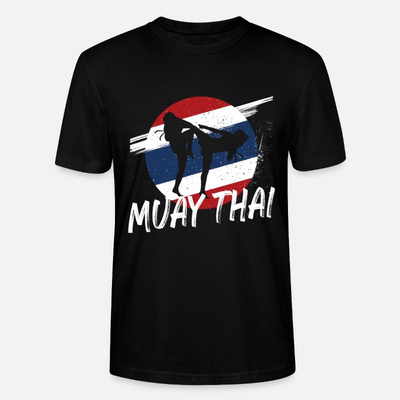 Muay Thai - T-shirt bio CRAFTER Stanley Stella Unisexe - noir