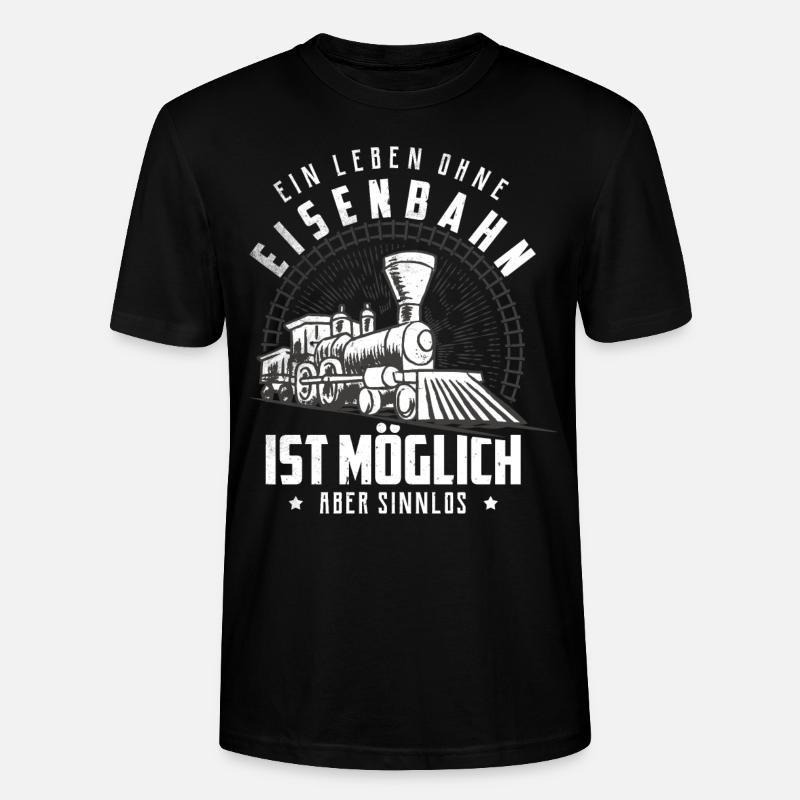 Zug - Stanley/Stella Unisex Bio-T-Shirt CRAFTER - Schwarz