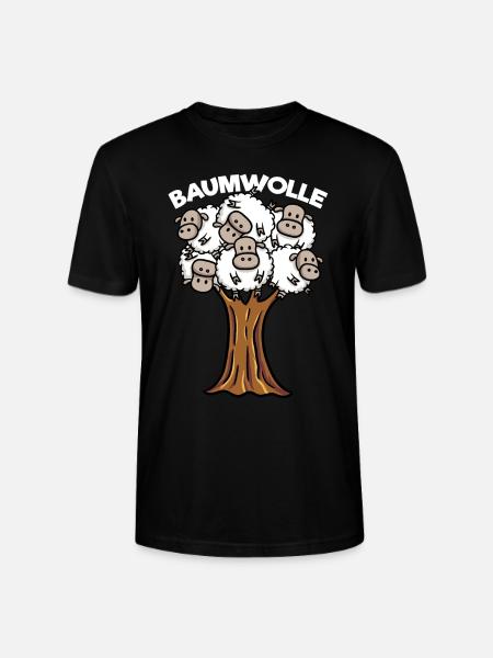 Baumwolle - Stanley/Stella Unisex Bio-T-Shirt CRAFTER - Schwarz