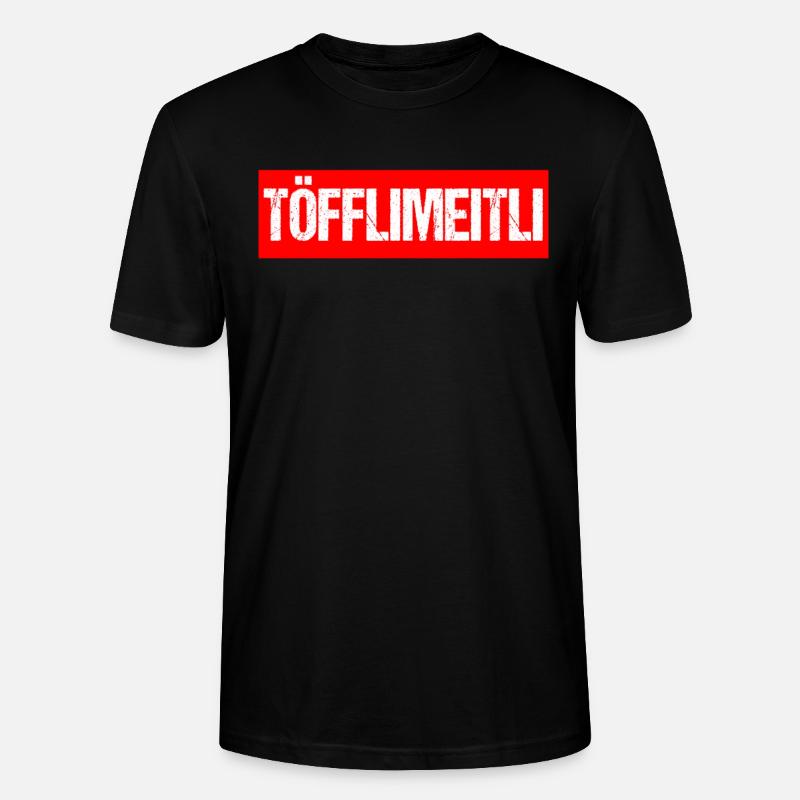 Töfflimeitl - Stanley/Stella Unisex Bio-T-Shirt CRAFTER - Schwarz
