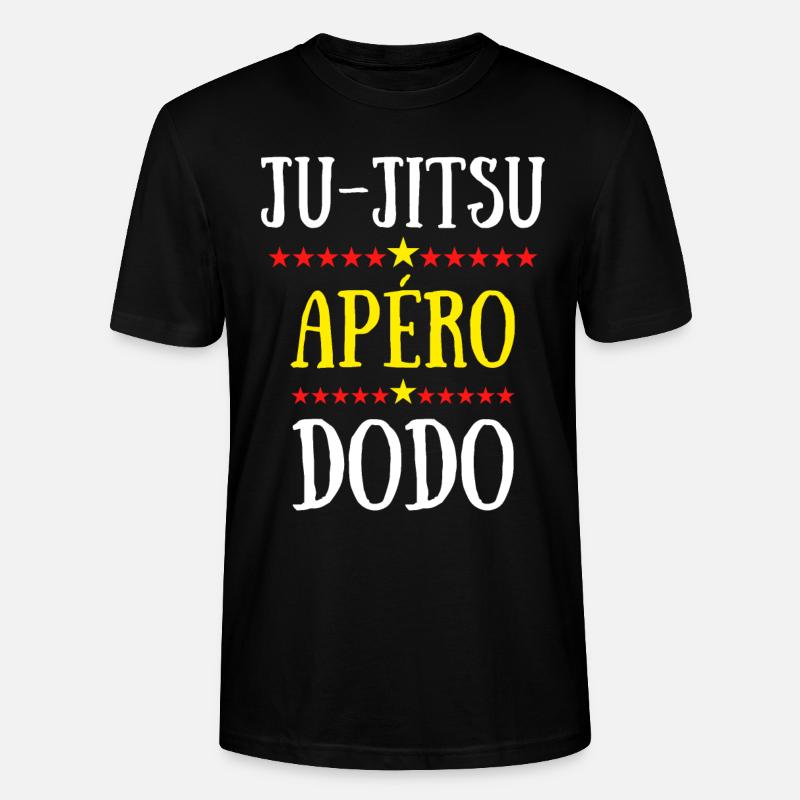 ju-jitsu apéro dodo - T-shirt bio CRAFTER Stanley Stella Unisexe - noir