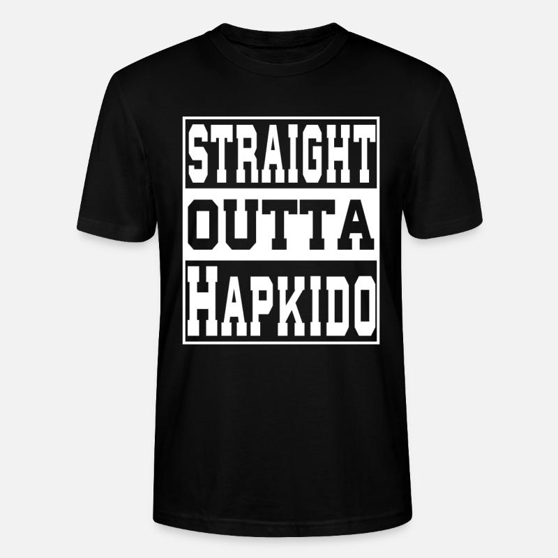 Hapkido dit drôle - T-shirt bio CRAFTER Stanley Stella Unisexe - noir