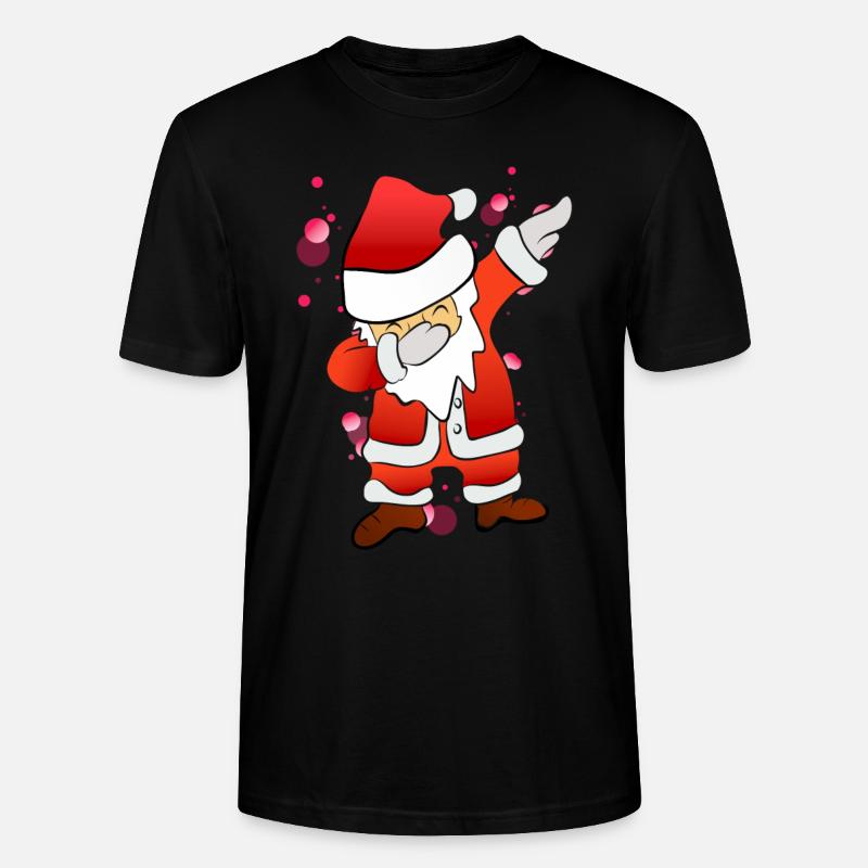 Dabbing Nicholas - T-shirt bio CRAFTER Stanley Stella Unisexe - noir