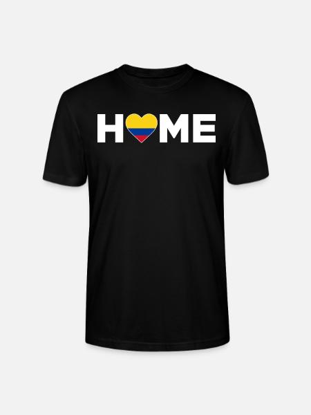 Colombie Patrie Colombie Drapeau - T-shirt bio CRAFTER Stanley Stella Unisexe - noir