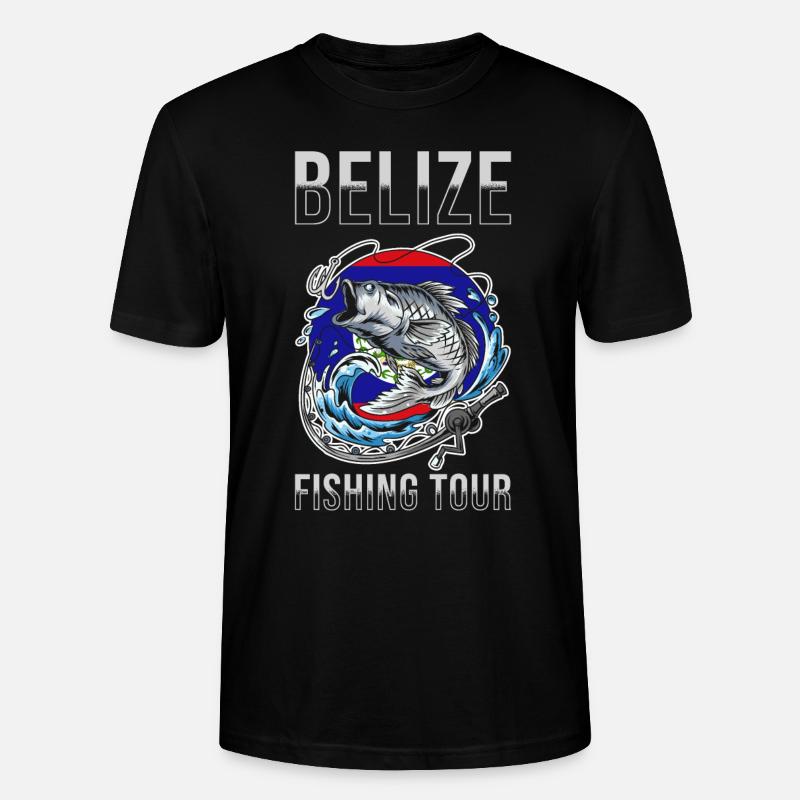 Angeltour Belize - Stanley/Stella Unisex Bio-T-Shirt CRAFTER - Schwarz