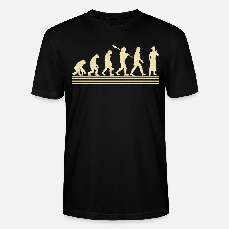 Koch Evolution - Stanley/Stella Unisex Bio-T-Shirt CRAFTER - Schwarz