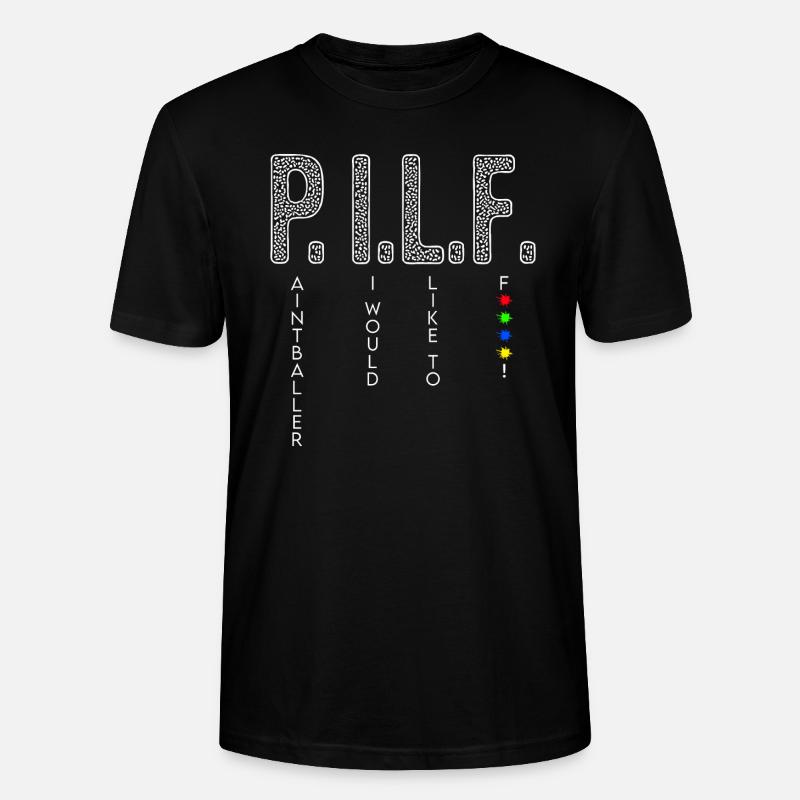 Paintball Gotcha - Stanley/Stella Unisex Bio-T-Shirt CRAFTER - Schwarz