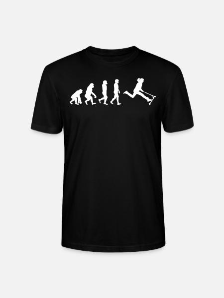Stunt Scooter Freestyle Scootering Evolution - T-shirt bio CRAFTER Stanley Stella Unisexe - noir