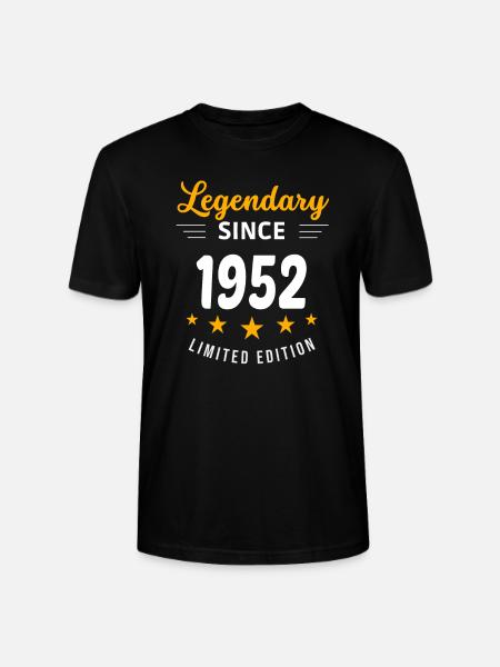 Legendär seit 1952 - Stanley/Stella Unisex Bio-T-Shirt CRAFTER - Schwarz