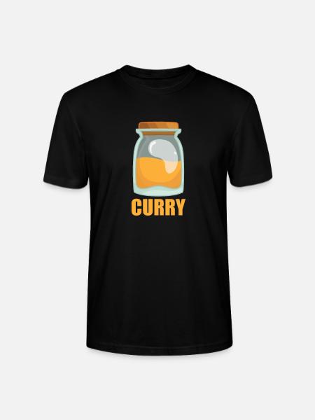 Curry saveur épice cuisine - T-shirt bio CRAFTER Stanley Stella Unisexe - noir