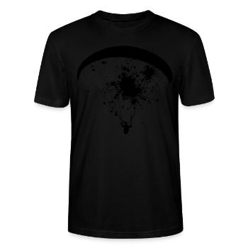 Parapente Parapente Femmes Parapente - T-shirt bio CRAFTER Stanley Stella Unisexe - noir - Devant - Alina (178cm) & Michal (187cm)