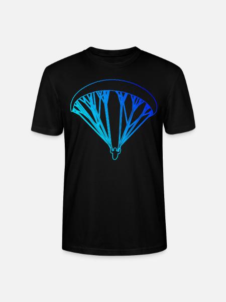 Paragleiten Gleitschirm Paragliding Paragleiter - Stanley/Stella CRAFTER Unisex Organic T-Shirt - black