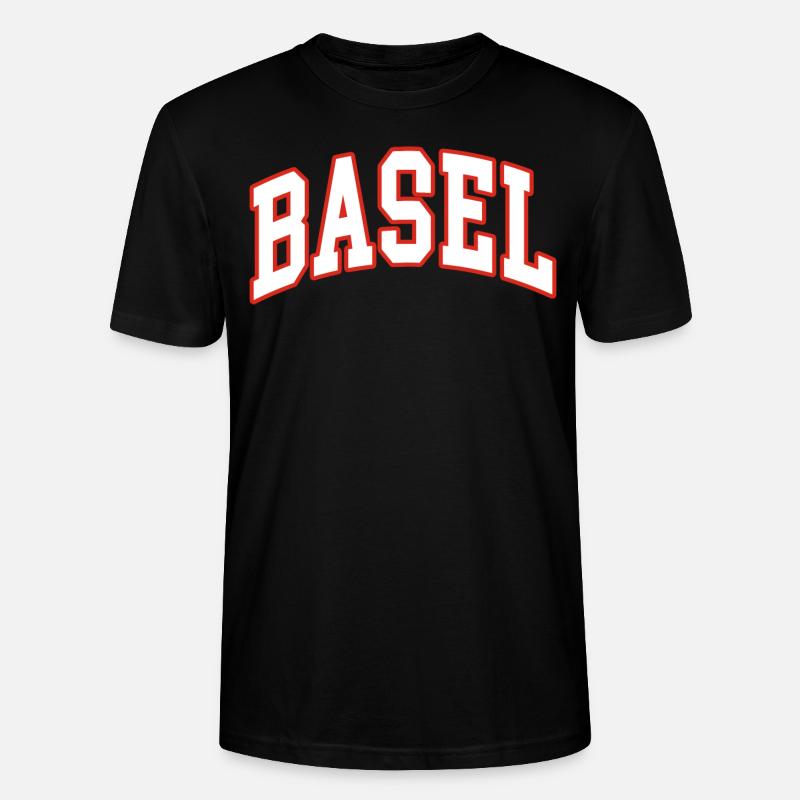Basel - Stanley/Stella Unisex Bio-T-Shirt CRAFTER - Schwarz