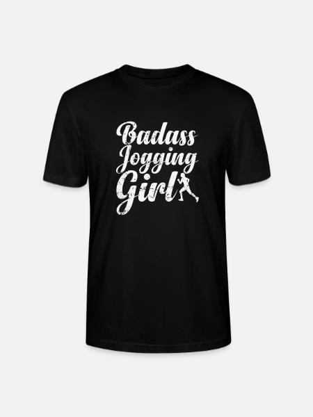 Badass Jogging Fille - T-shirt bio CRAFTER Stanley Stella Unisexe - noir
