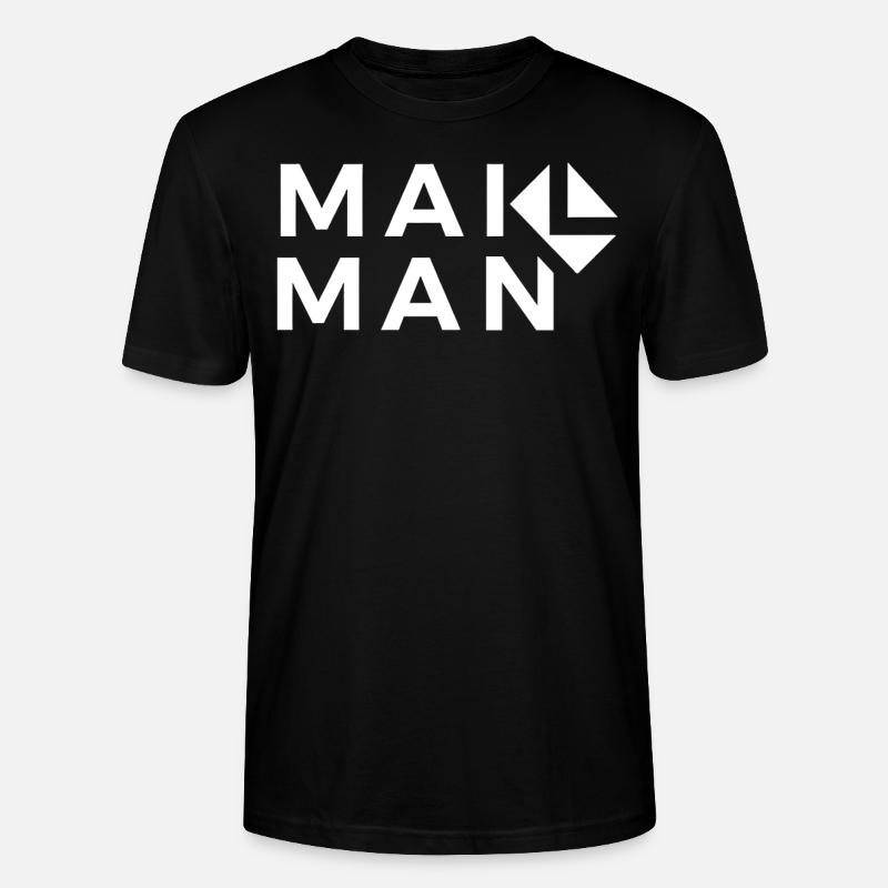 Mail Man - Postbote - Stanley/Stella Unisex Bio-T-Shirt CRAFTER - Schwarz