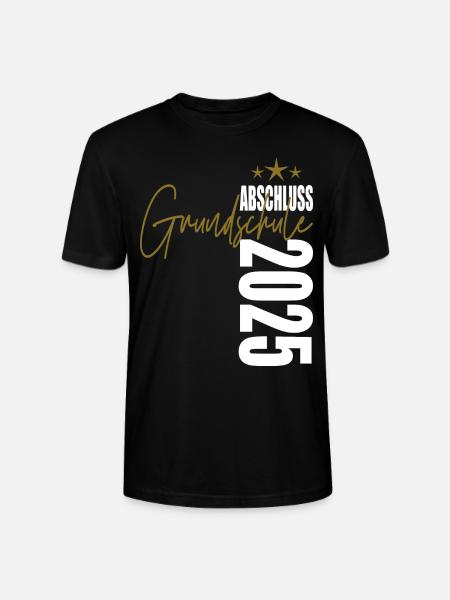 Abschluss 2025 Grundschule - Stanley/Stella Unisex Bio-T-Shirt CRAFTER - Schwarz