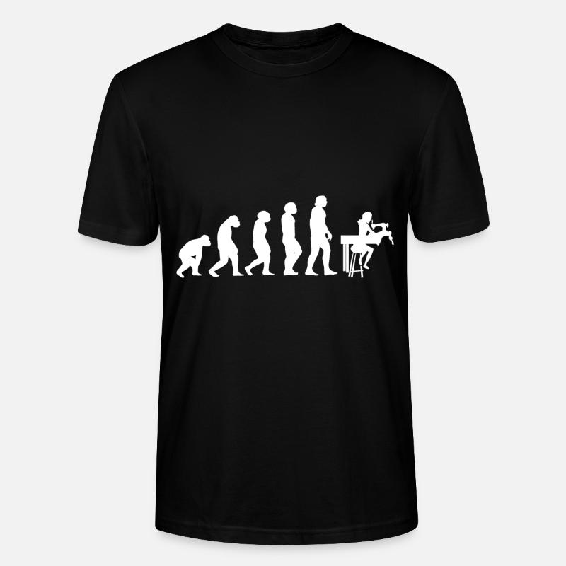 Couturière Closer Evolution - T-shirt bio CRAFTER Stanley Stella Unisexe - noir