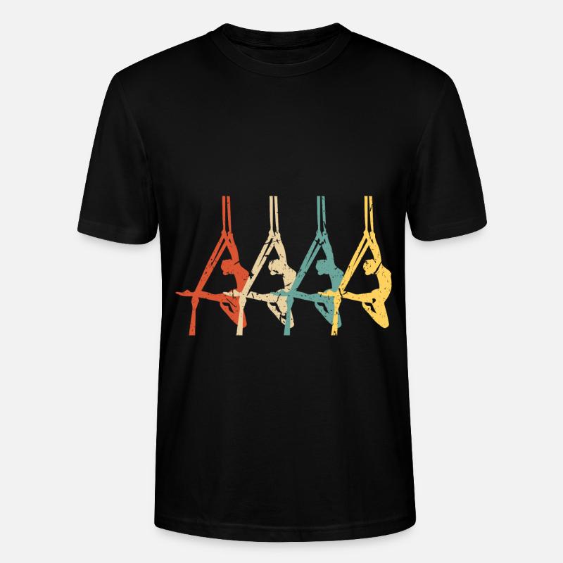 Aerial Silks Akrobatik - Stanley/Stella Unisex Bio-T-Shirt CRAFTER - Schwarz