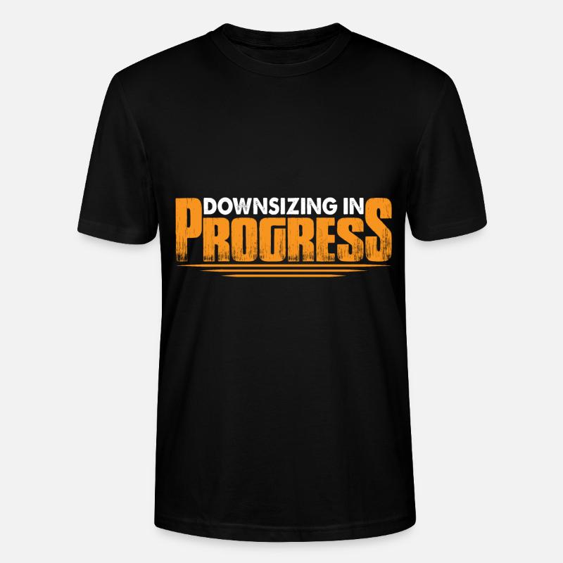 Downsizing In Progress 22 - Stanley/Stella Unisex Bio-T-Shirt CRAFTER - Schwarz