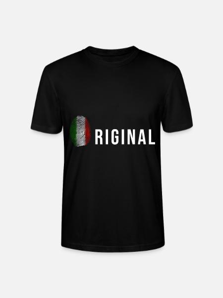 Italy original italy - Stanley/Stella CRAFTER Unisex Organic T-Shirt - black