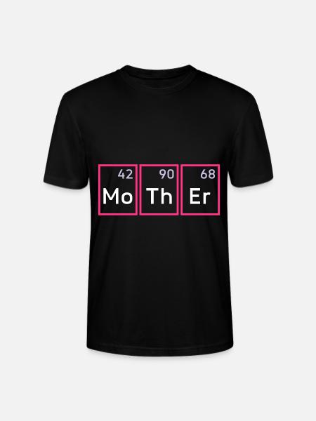 Mother (molybdenum, thorium, erbium) - Stanley/Stella CRAFTER Unisex Organic T-Shirt - black