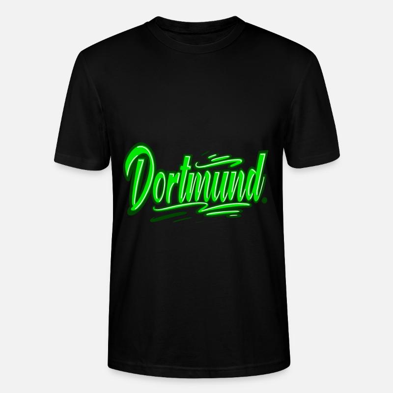 Dortmund - Stanley/Stella Unisex Bio-T-Shirt CRAFTER - Schwarz