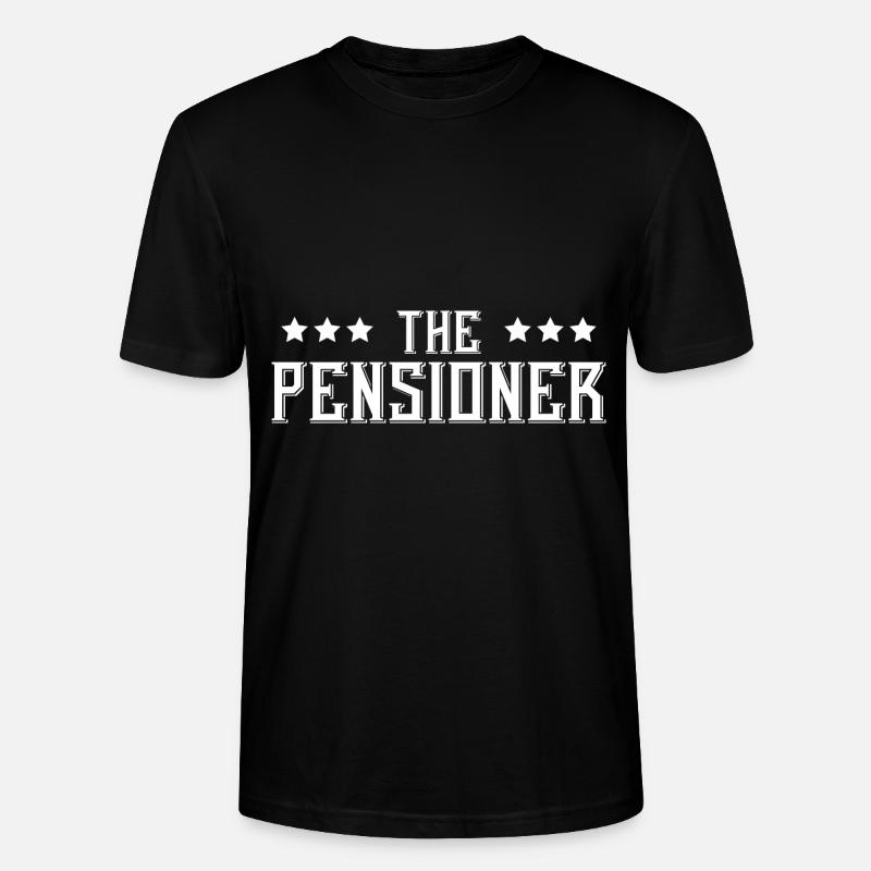 Der Rentner - Stanley/Stella Unisex Bio-T-Shirt CRAFTER - Schwarz
