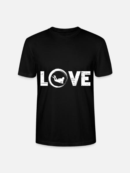 Sporty Hobby Leidenschaft Bodyboard - Stanley/Stella Unisex Bio-T-Shirt CRAFTER - Schwarz