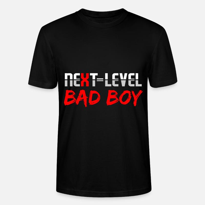 Next level bad boy - Stanley/Stella Unisex Bio-T-Shirt CRAFTER - Schwarz