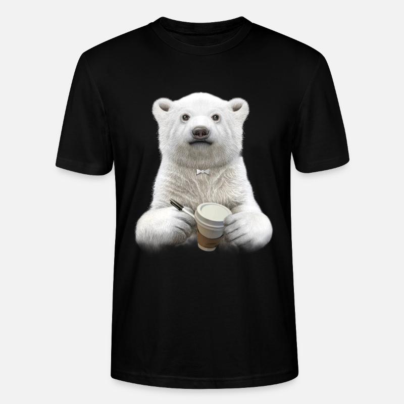 BARISTA (EBENE) - Stanley/Stella Unisex Bio-T-Shirt CRAFTER - Schwarz