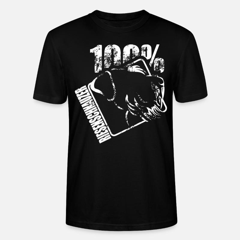 RIESENSCHNAUZER 100 - Stanley/Stella Unisex Bio-T-Shirt CRAFTER - Schwarz