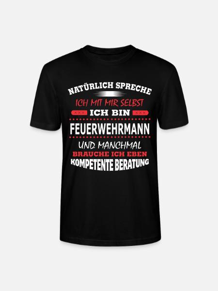 FEUERWEHRMANN - Stanley/Stella Unisex Bio-T-Shirt CRAFTER - Schwarz