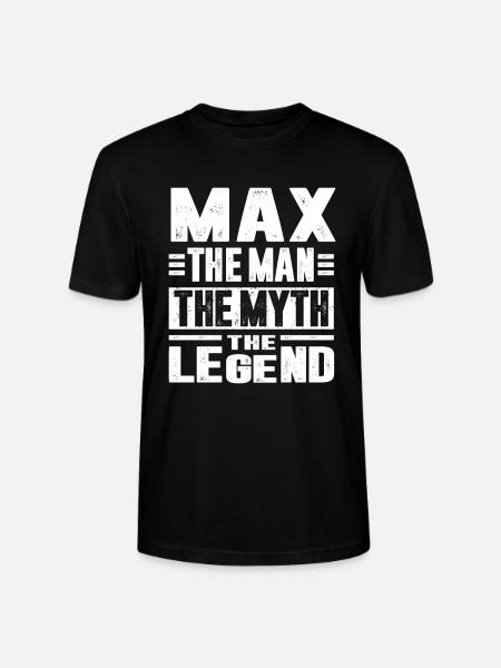 max - T-shirt bio CRAFTER Stanley Stella Unisexe - noir