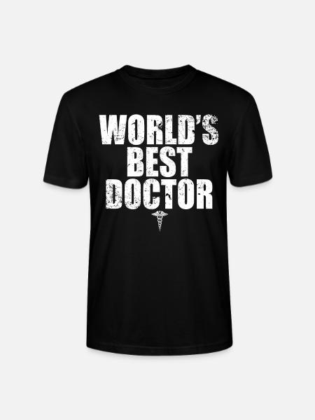 Doctor doctor - Stanley/Stella CRAFTER Unisex Organic T-Shirt - black