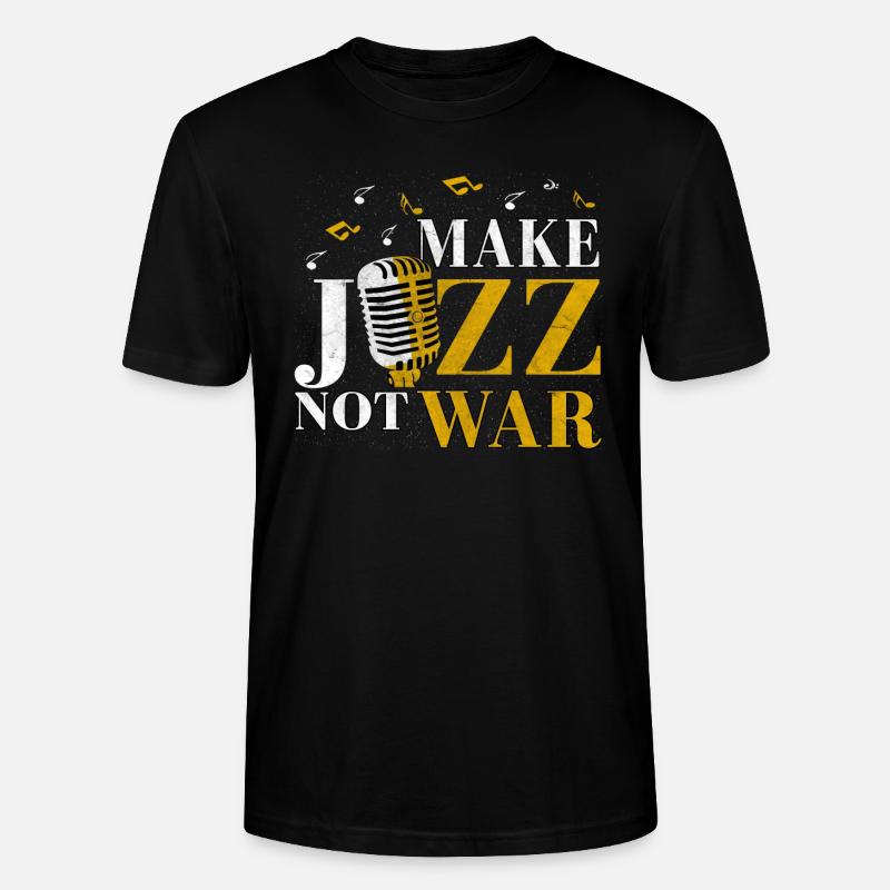 Jazz - Stanley/Stella Unisex Bio-T-Shirt CRAFTER - Schwarz