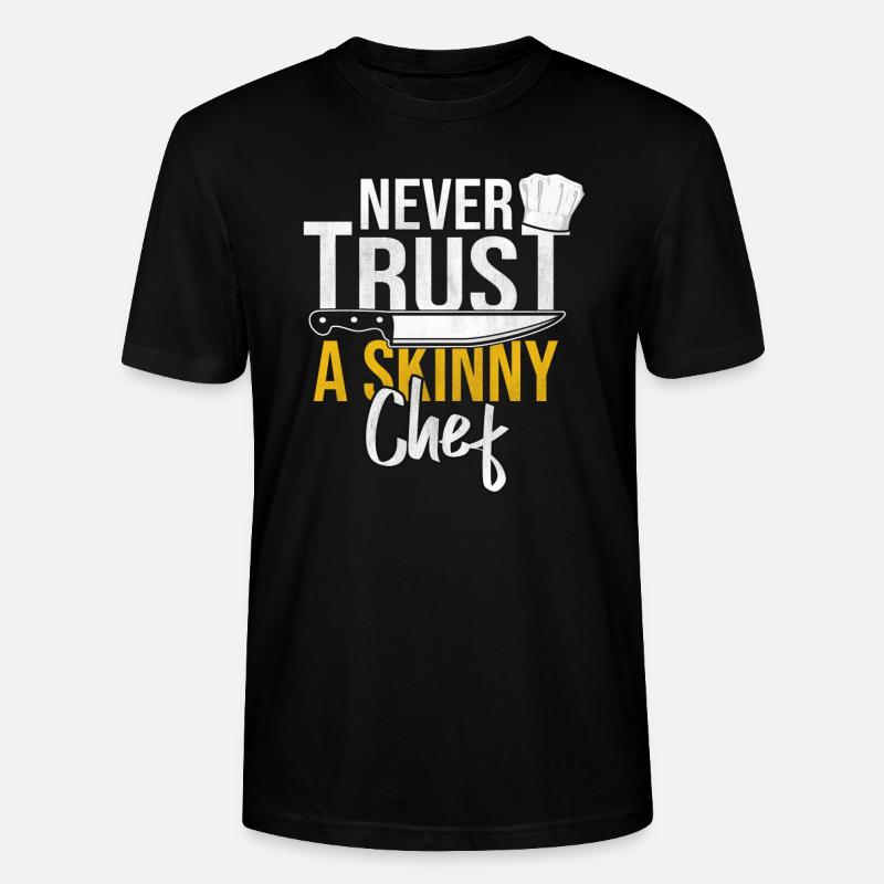 Chefkoch - Stanley/Stella Unisex Bio-T-Shirt CRAFTER - Schwarz