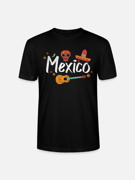 Mexique Cinco de Mayo - T-shirt bio CRAFTER Stanley Stella Unisexe - noir