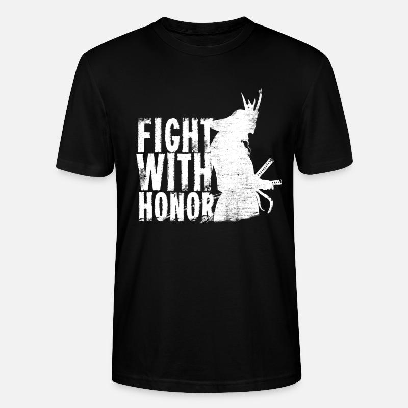 Samurai - Stanley/Stella Unisex Bio-T-Shirt CRAFTER - Schwarz