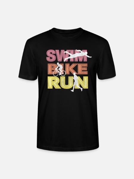 Triathlon - T-shirt bio CRAFTER Stanley Stella Unisexe - noir