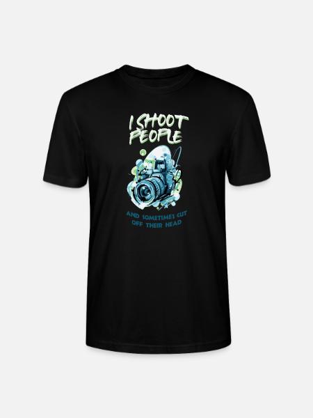 Photographe de photographie - T-shirt bio CRAFTER Stanley Stella Unisexe - noir