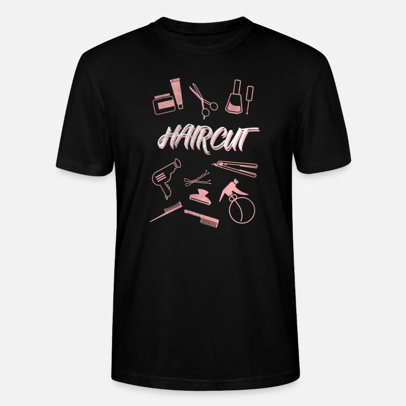 Coiffeur coiffeur coiffeur - T-shirt bio CRAFTER Stanley Stella Unisexe - noir