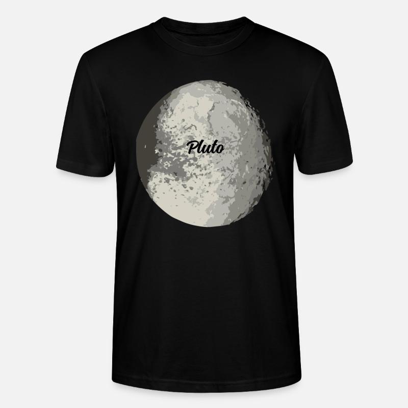 Pluto - Stanley/Stella Unisex Bio-T-Shirt CRAFTER - Schwarz