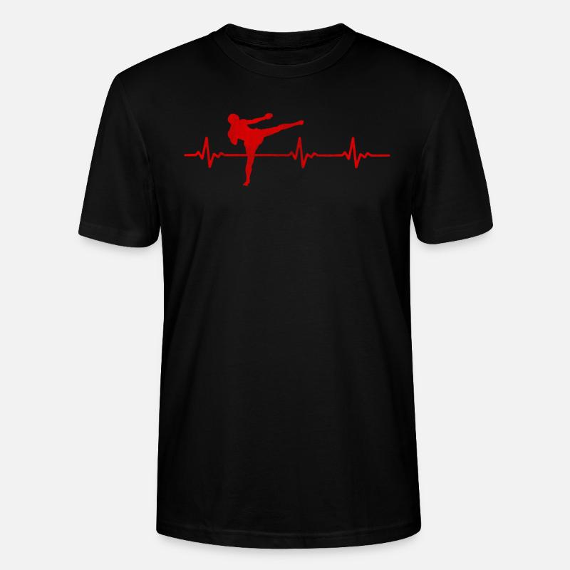 Kickboxer Kickboxen - Stanley/Stella Unisex Bio-T-Shirt CRAFTER - Schwarz