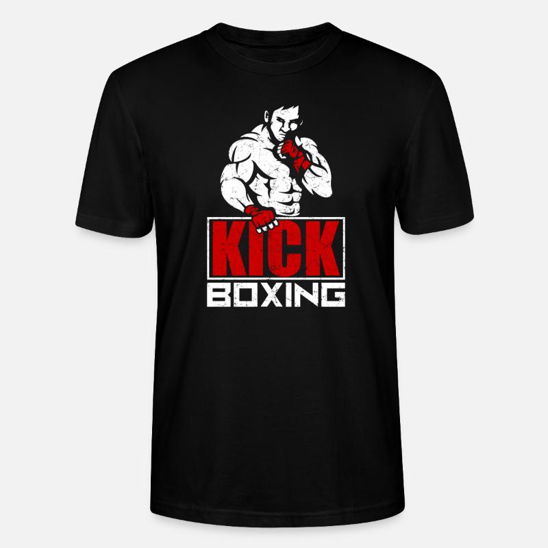 Kickboxer Kickboxen - Stanley/Stella Unisex Bio-T-Shirt CRAFTER - Schwarz
